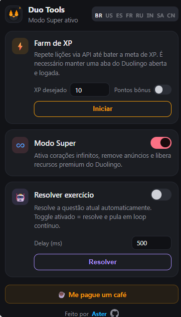 Duo-Tools Interface